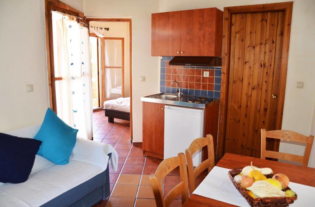 Potoula Apts Kato Daratso Bagian luar foto